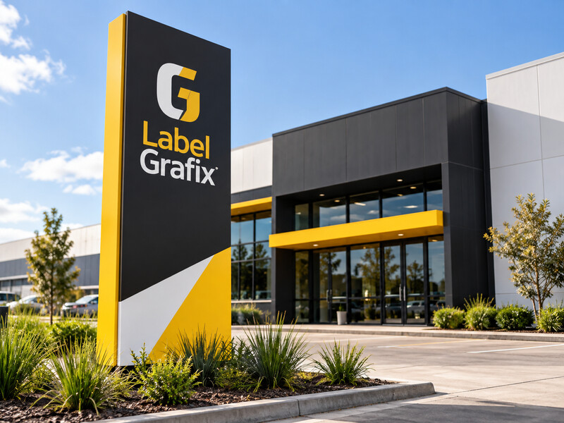 An outdoor pylon sign outside a business premises